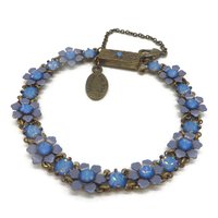 Vintage Necklace, Monet Silver Tone Long Chain Link Necklace