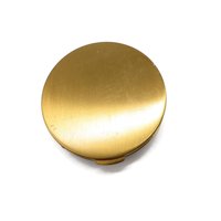 Sam Fink Compact, Semi-Precious Stones Round Gold Tone Mirrored Powder Makeup Case