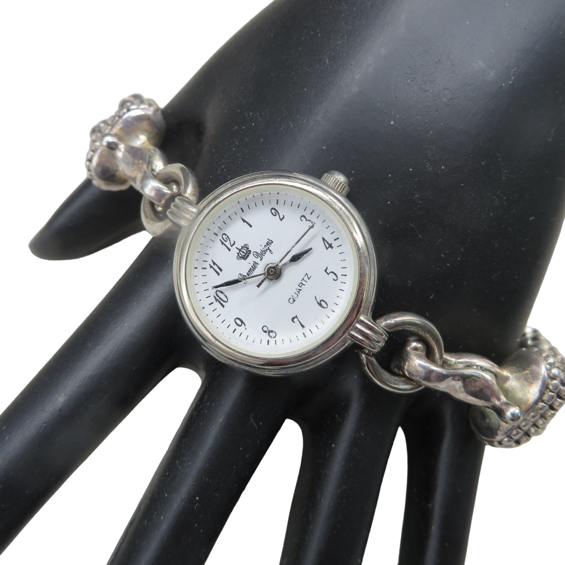  Premier Designs Ladies Silver Tone Wristwatch 