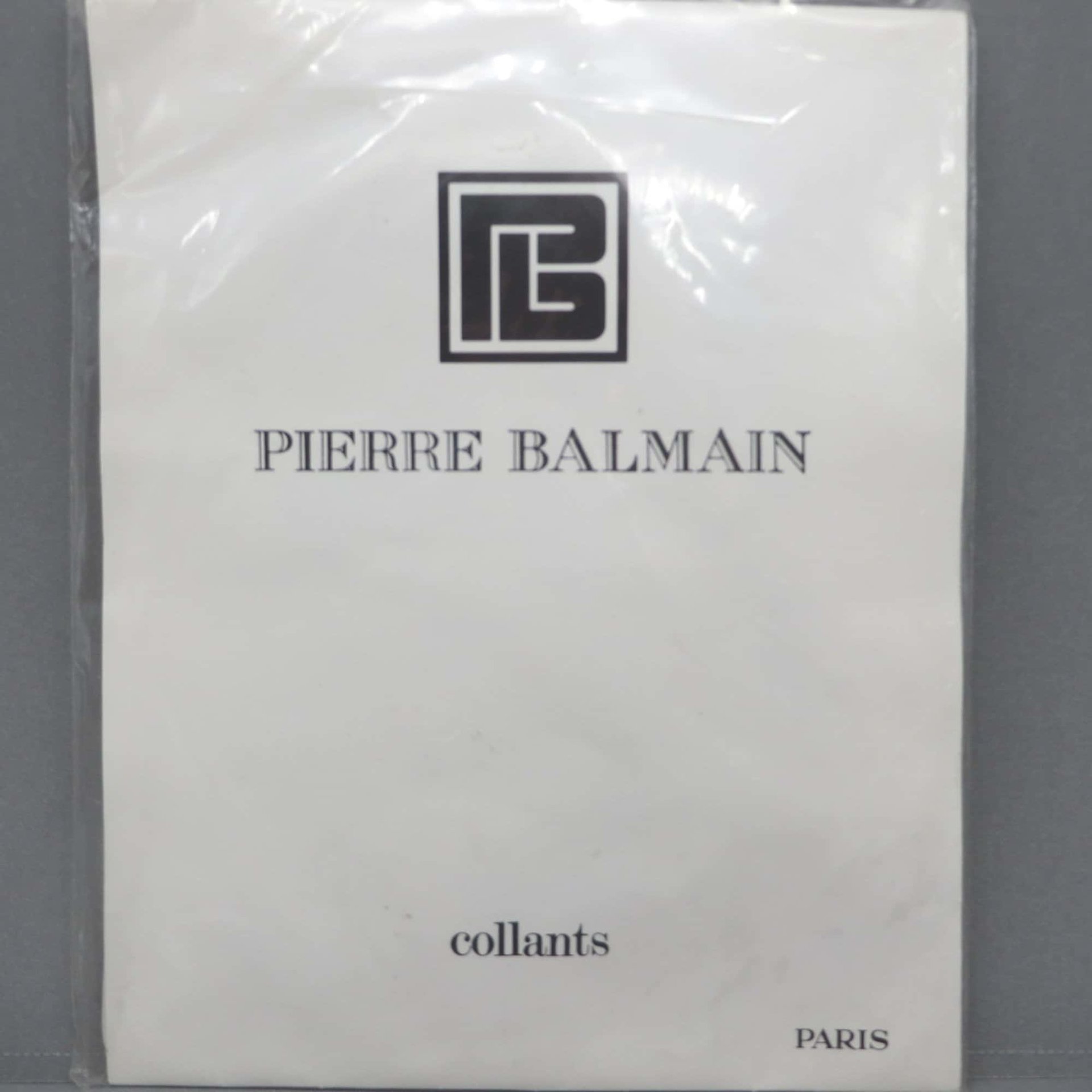 Pierre Balmain Stockings, Hold Ups Color Mink, Size Small 0/1