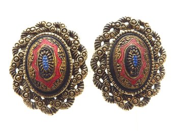 Sarah Coventry "Old Vienna"  Clip-on Earrings